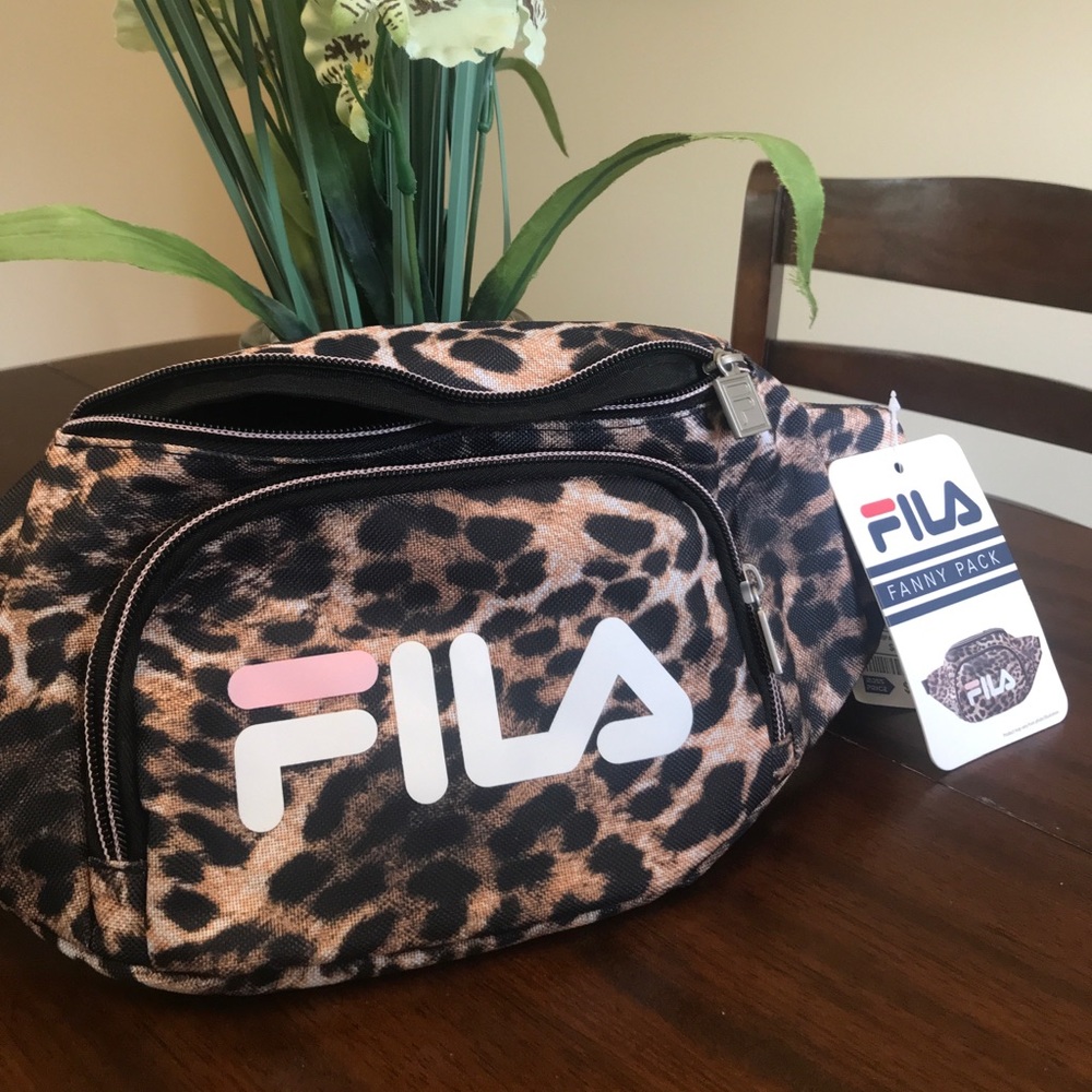 Cheetah Fila Fanny Pack